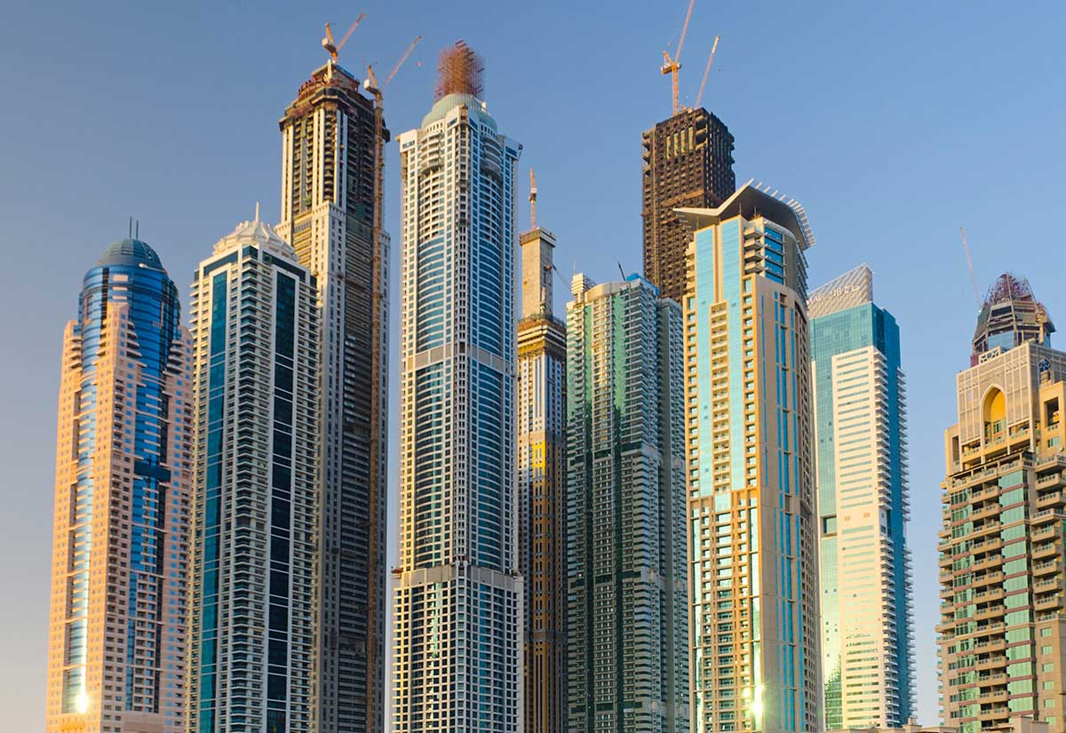 Photo of Dubai property market with real estate marketing agency